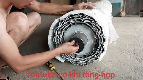 Chi tiết cách lắp cửa cuấn tấm liền có morto