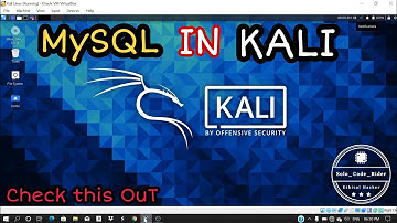 MySQL in Kali 👩‍💻👩‍💻 | Enable MySQL service easy steps | SCR | Malayalam