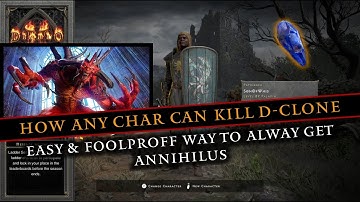 EASY Way To Kill D-Clone & Get Your First Anni! A Noob