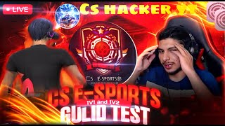 LIVE GUILD TEST 😇 || FINDING NEW LEGEND'S ☠️‼️ FOR CS E-SPORTS 🇮🇳 ‎@CsGamerX1_