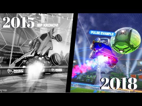 The Complete History Of Rocket League Skills (2015-2018) - YouTube