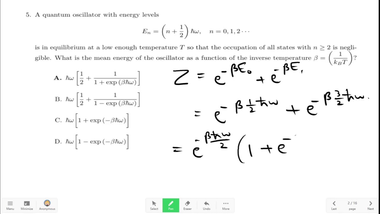 Mastering Statistical Mechanics: Solve JEST Physics Questions with Ease! | Part 1 | CSIR NET GATE