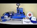 6 in 1 Sublimation Heat Press Machine Printing Tutorial