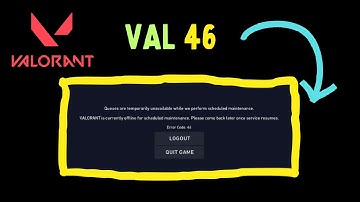 How to Fix Valorant VAL 46 Server Down Error on Windows 11