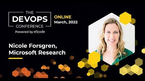 It could be an email!  |  Nicole Forsgren  | The DEVOPS Conference 2022 | Highlight