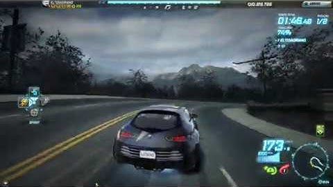 NFSW Alfa Romeo Brera In E class vs Scirocco. AGUSTIN AVENUE