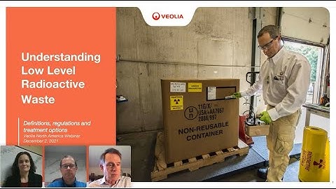 (Webinar) Successful Elements of a Low level Radioactive Waste Program