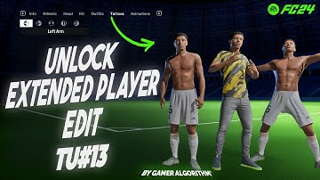 Unlock Edit Player Mod for FC 24 PC + Tutorial #TU13 (FREE)