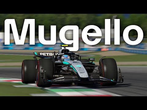 Mugello Circuit Kimi Antonelli Hot Lap VRC Formula Alpha 2025