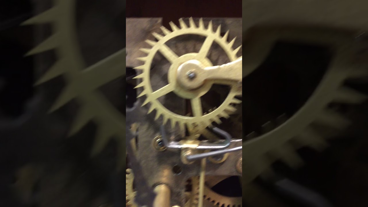 Waterburry Kitchen Clock Movement Escapement