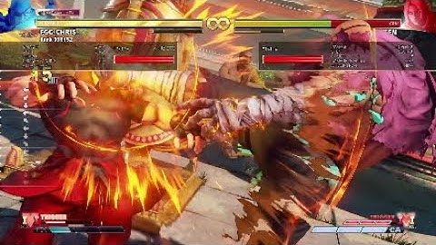 Sagat V-Trigger 1 Combo