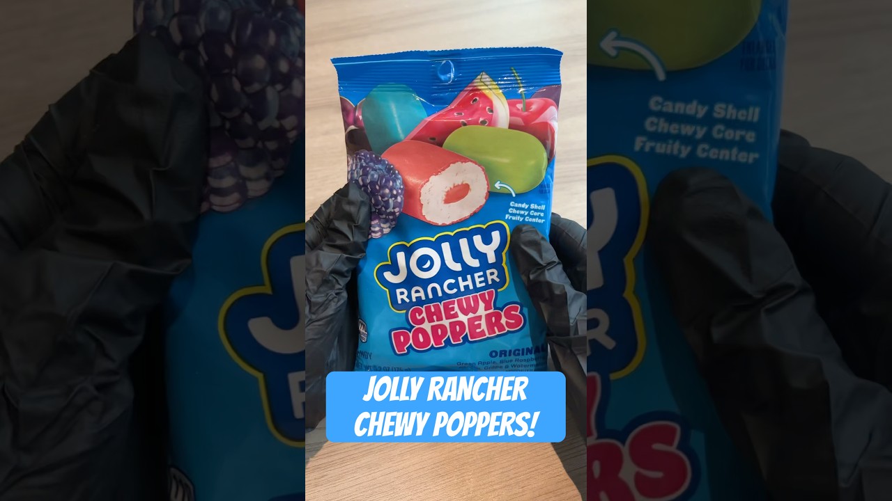 JOLLY RANCHER CHEWY POPPERS! 🍉