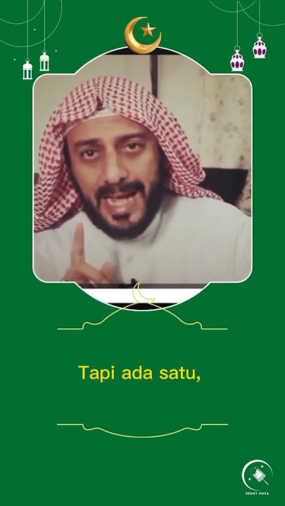Dosa yang tidak diampuni oleh Allah - SYEIKH ALI JABER #ceramah #syeikhalijaber #kajianislam