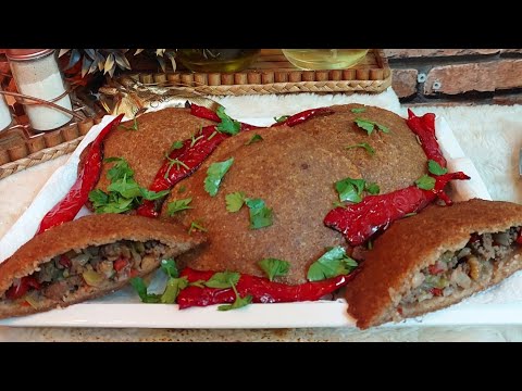 كبة صاجية بدون ماكينة ولا هبرة سهلة وسريعة مع مؤمن بدوي