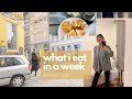 what i eat in a week + valentine&#39;s day dinner date // american living in copenhagen