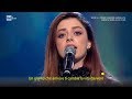 Annalisa canta "Direzione la vita" - Quelli che il calcio 05/11/2017