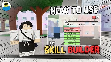 How To Use The SKILL BUILDER In Jujutsu Shenanigans Roblox (JJS)