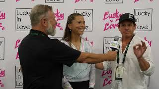 Behind The Scenes with Brad and Simone from Lucky in Love