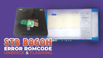 Flashing STB B860H bekas Indihome setelah Error Romcode dengan FW UGOOS V2  #settopbox #unbrick