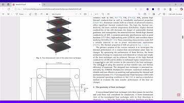 Modeling and Validation of a Microchannel Heat Exchanger in COMSOL | Part 2