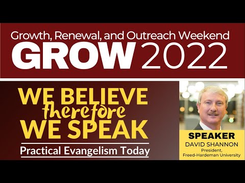 GROW 2022 - Lesson 1: Paul's Attitude of Evangelism