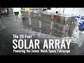 Social media short james webb space telescope solar array deployment tests