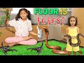 Floor Is Forest Challenge | Funny Challenge | MyMissAnand