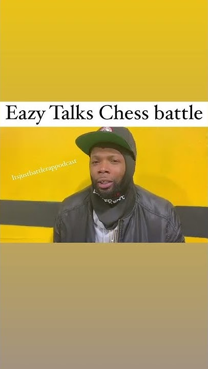 Eazy Da Block Captain Vs Chess Full Battle (FlashBack) Eazy The Block Captain talks Chess battle. #battlerap #