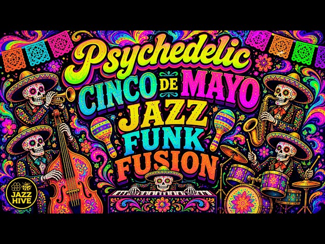 Psychedelic Cinco De Mayo Jazz Funk Fusion – Feel the Bass Take