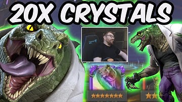 The Worst Crystal Opening Of 2025 - 20x 7 Star Lizard First Edition  - Marvel Contest of Champions