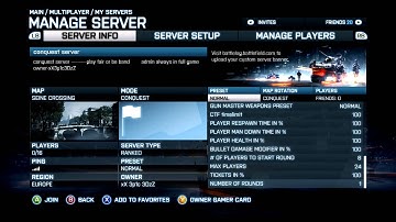 bf3 server setup