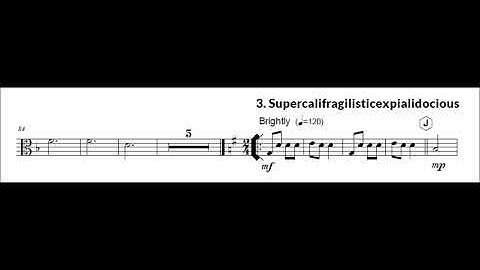 Viola Mary Poppins Suite