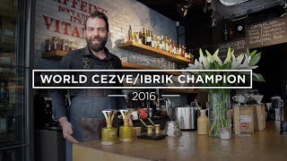 How To Make Cezveibrik Coffee Konstantinos Komninakis 2016 World Ibrik Champion