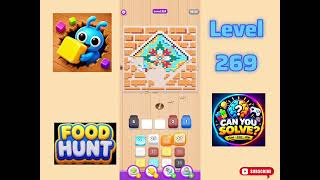 Food Hunt : Level 269 Walkthrough 🐜🍔🍕 | Food Hunt Puzzle Game | Food Hunt Complete Levels
