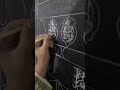 handmade arabic calligraphy by zoya #arabic #artist #artwork #calligraphy #youtube #shorts #viral