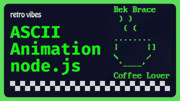Retro Vibes:  ASCII Hot Coffee Animation in JavaScript (Node.js) - #nodejs #retro #retrocomputing