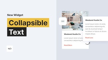 Collapsible Text Widget | Tutorial by Without Code