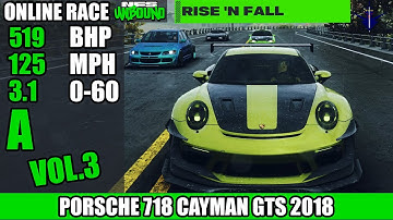 One of The Fastest Cars | A Class Porsche 718 Cayman GTS 2018 in NFS Unbound Vol 3/2