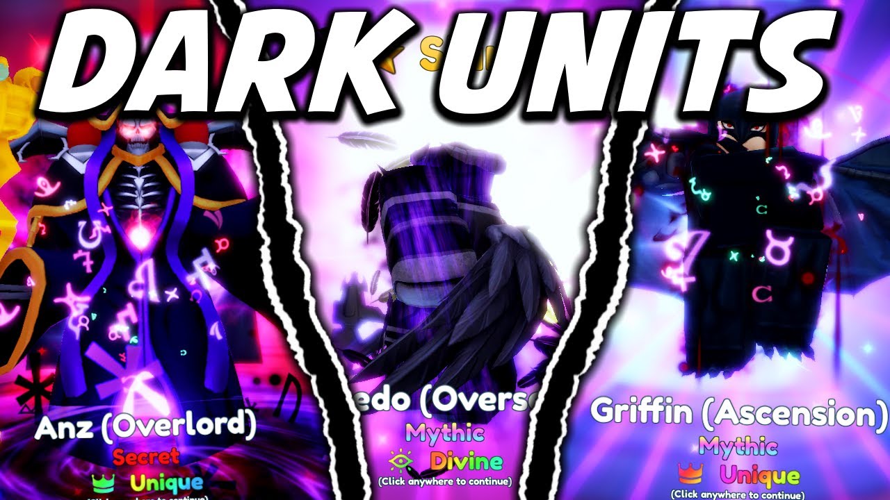 THIS IS HOW TO GET MYTHIC UNITS‼️ #animeadventuresroblox #animeadventu, Overlord Anime