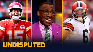 Chiefs comeback win over Baker's Browns, Harrison ejection - Skip & Shannon | NFL | UNDISPUTED