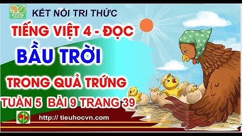 Tiếng Việt 4 Bài 9  Đọc: Bầu trời trong quả trứng  | Kết nối tri thức  Tuần 5 trang 39 + 40