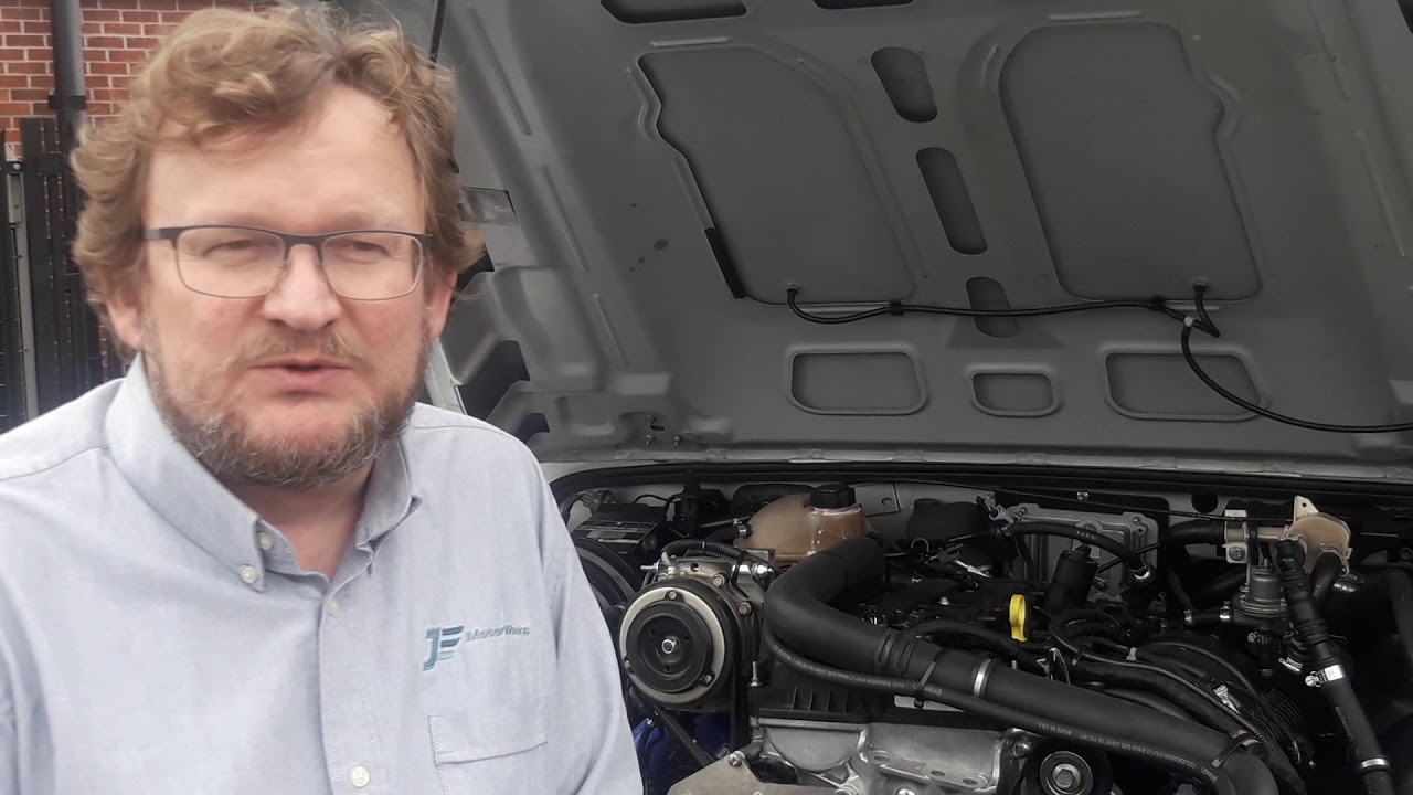 Land Rover Defender Ford Engine Installing the Ford 2.3 Mustang Ecoboost engine in Land Rover Defender ...