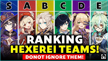 Ranking the BEST Hexerei Teams in 6.2 – They’re BROKEN Again (Full Team Tier List) | Genshin Impact