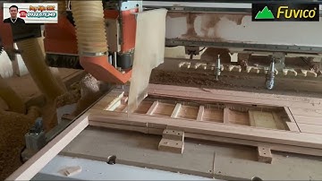 Máy CNC full options Router, chùm khoan, trục lưỡi cưa bàn lớn 1850x3500mm X2| Duy Hậu Đại Phúc Vinh