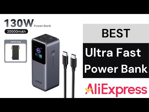 Ultra Fast Power Bank on AliExpress UGREEN Nexode 20000mAh, 130W PD, Laptop & Phone Charger by Express Review