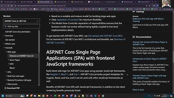 ASP.NET Core - Create a Razor Pages web app - Microsoft Tutorial Walk through Part 1 - Summer 2024