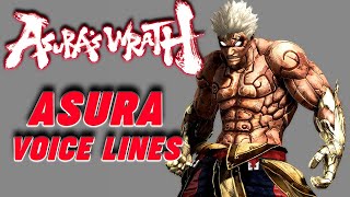 Asura's Wrath: Asura Voice Lines + Efforts