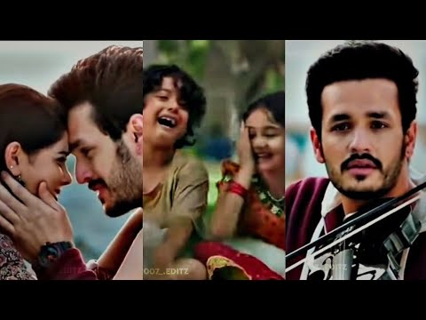 Taqdeer status  akhilakkineni  kalyanipriyadarshan  viral  like  creative  love