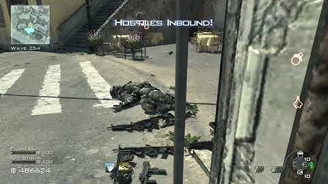 MW3 Survival Co-op Piazza with OneShot2Shot313 wave 269 Xbox world record.Rank 1 on Xbox lead.Part 3