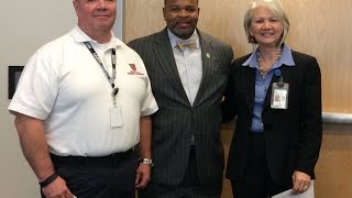 On the Spot Awards : Camille Dixon, Joel Wright , Pat Gentry, and David Masee